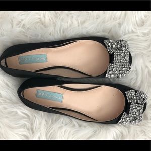Betsy Johnson never worn studded flats